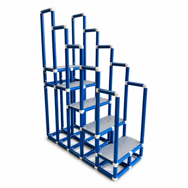 Pool Ladder with 5 steps with handrail