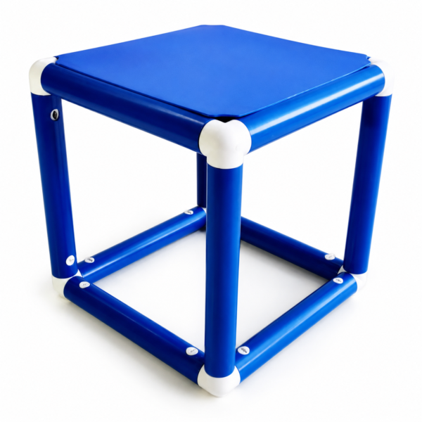 Blue swimming pool platforms 1x1